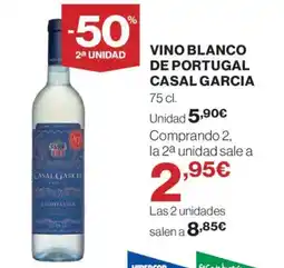 Hipercor CASAL GARCIA Vino blanco de portugal oferta