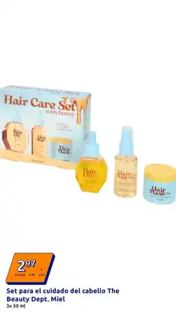 Action Set para el cuidado del cabello The oferta