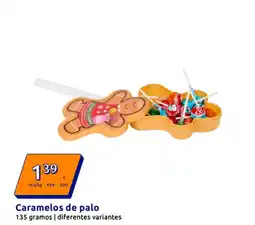 Action Caramelos de palo oferta