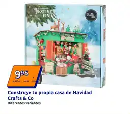 Action Construye tu propia casa de Navidad Crafts & Co oferta