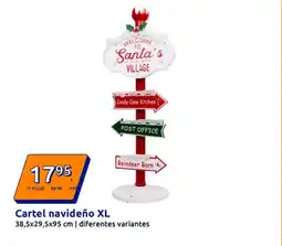 Action Cartel navideño XL oferta