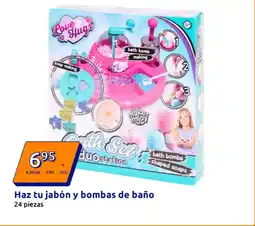 Action Haz tu jabón y bombas de baño oferta