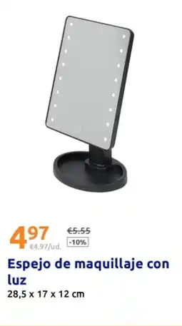 Action Espejo de maquillaje con luz oferta