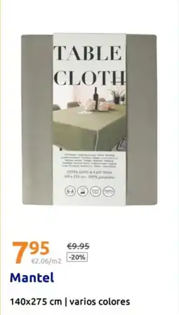Action Mantel oferta