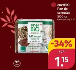 Rossmann ENERBIO Pan de cereales oferta