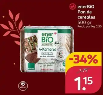 ENERBIO Pan de cereales