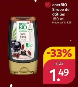 Rossmann ENERBIO Sirope de dátiles oferta