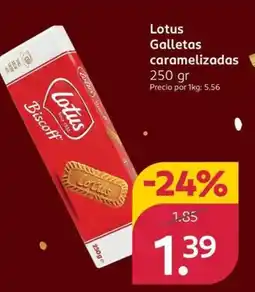 Rossmann LOTUS Biscoff Galletas caramelizadas oferta