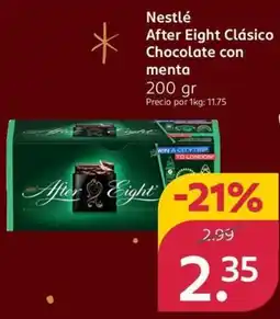 Rossmann NESTLE After Eight Clásico Chocolate con menta oferta