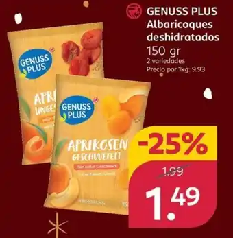 Rossmann GENUSS PLUS Albaricoques deshidratados oferta