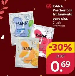 Rossmann ISANA Parches con tratamiento para ojos oferta