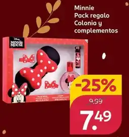 Rossmann Minnie Pack regalo Colonia y complementos oferta