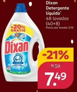 Rossmann DIXAN Detergente Líquido oferta