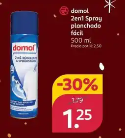 Rossmann DOMOL 2en1 Spray planchado fácil oferta