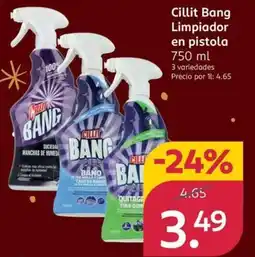 Rossmann CILLIT BANG Limpiador en pistola oferta