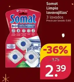 Rossmann SOMAT Limpia Lavavajillas oferta