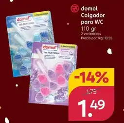 Rossmann DOMOL Colgador para WC oferta