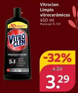 Rossmann VITROCLEN Limpia vitrocerámicas oferta