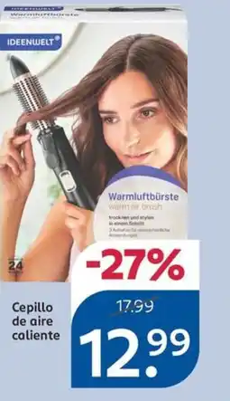 Rossmann IDEENWELT Cepillo de aire caliente oferta