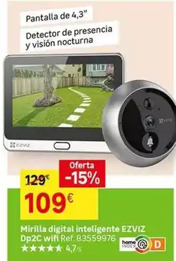 Leroy Merlin Visión - mirilla digital inteligente ezviz oferta