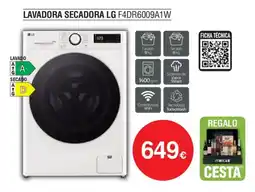 Milar LG Lavadora secadora f4dr6009a1w oferta