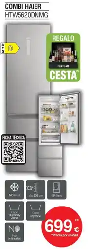 Milar HAIER Combi htw5620dnmg oferta