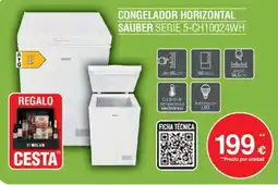 Milar SAUBER Congelador horizontal serie 5-ch10024wh oferta