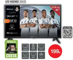 Milar HISENSE Led 40a4q oferta