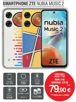 Milar ZTE Smartphone nubia music 2 oferta