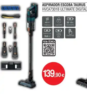 Milar TAURUS Aspirador escoba hvca7301b ultimate digital oferta