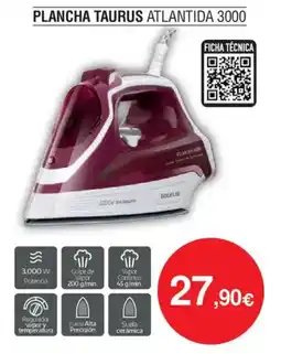 Milar TAURUS Plancha atlantida 3000 oferta