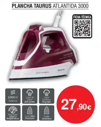 Milar TAURUS Plancha atlantida 3000 oferta