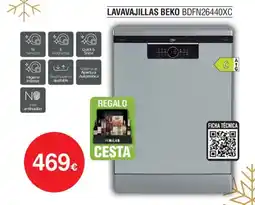 Milar BEKO Lavavajillas bdfn26440xc oferta