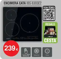 Milar CATA Encimera ibs 6303e2 oferta
