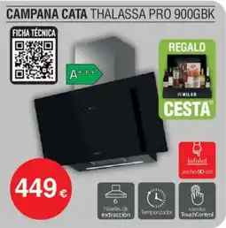 Milar CATA Campana thalassa pro 900gbk oferta