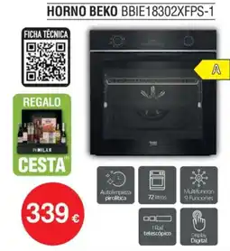 Milar BEKO Horno bbie18302xfps-1 oferta