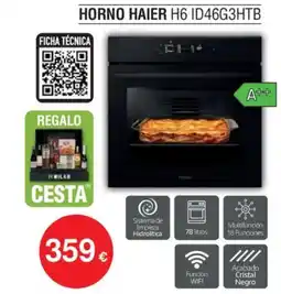 Milar HAIER Horno h6 id46g3htb oferta