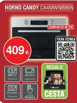 Milar CANDY Horno ca4mwnbb6n oferta