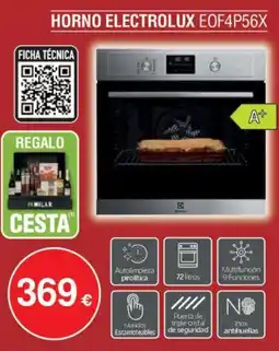 Milar ELECTROLUX Horno eof4p56x oferta