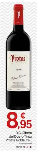 Supermercados El Jamón Protos - do ribera del duero tinto oferta