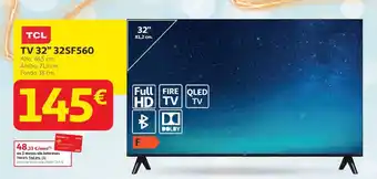 TCL TV 32" 32SF560