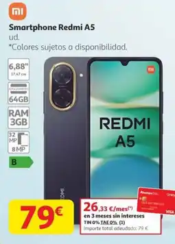 Alcampo XIAOMI Smartphone Redmi A5 oferta