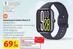 Alcampo XIAOMI Smartwatch Redmi Watch 5 oferta