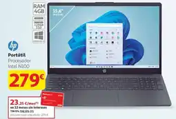 Alcampo HP Portátil oferta