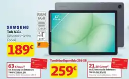 Alcampo SAMSUNG Tab A11+ oferta