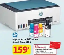 Alcampo HP Impresora multifunción Smart Tank 5106 oferta