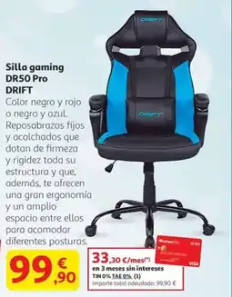 Alcampo DRIFT Silla gaming DR50 Pro oferta