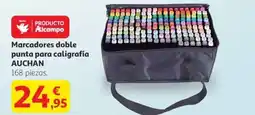 Alcampo AUCHAN Marcadores doble punta para caligrafía oferta