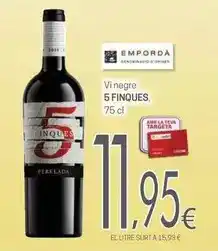 Valvi Supermercats Origen - vi negre oferta