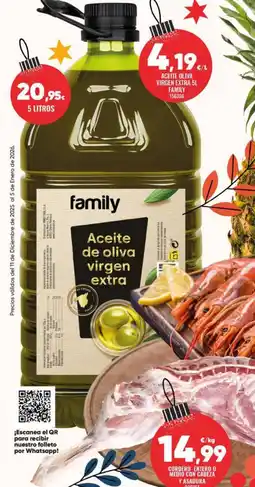 Family Cash FAMILY Aceite oliva virgen extra oferta